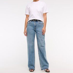 Abercrombie Curve Love High Rise 90s Relaxed Jean